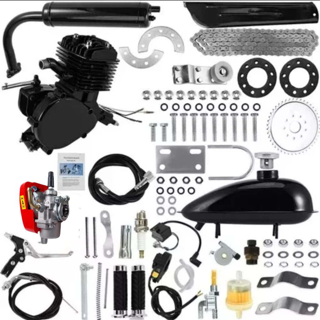 Kit Motor Nakasaki 80cc Original – Para Bicicletas até 60km/h + Instalação Fácil