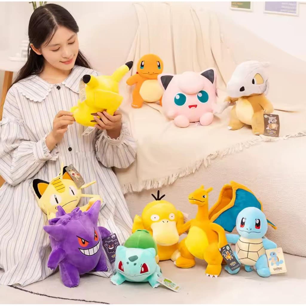 Pokemon Pelucia Relaxamento Brinquedo Coleção