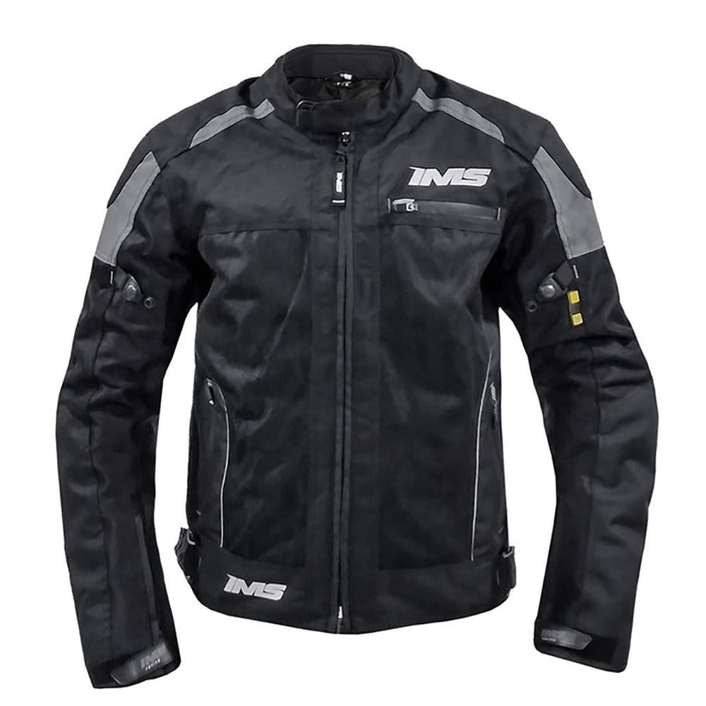 Jaqueta Motociclista Street Fast Preta Ims Moto C/ Proteções Motoqueiro Motociclista