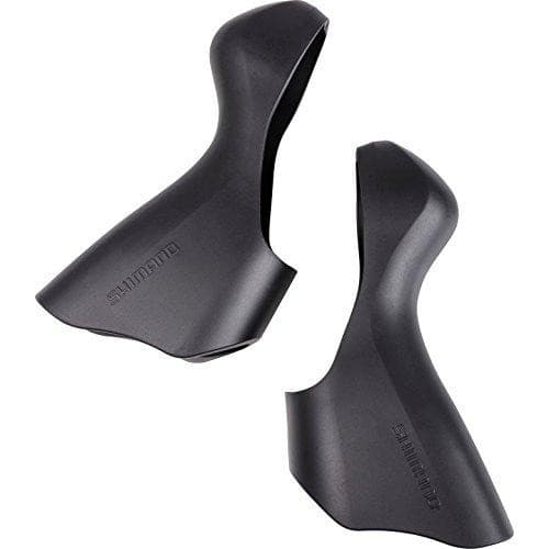 Capa de Borracha Para Sti Shimano 105 ST-5700 Preto - Par
