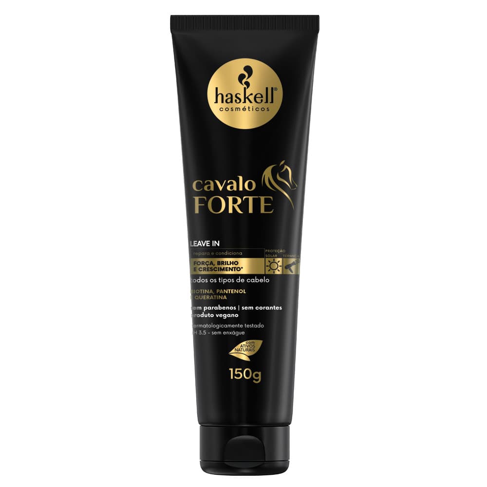 Leave In Haskell Cavalo Forte Crescimento e Força 150gr