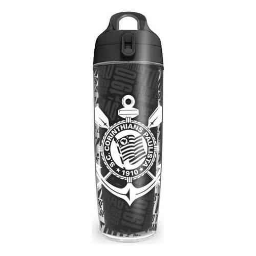 Garrafa De Água Corinthians 600 Ml Squeeze - Produto Oficial