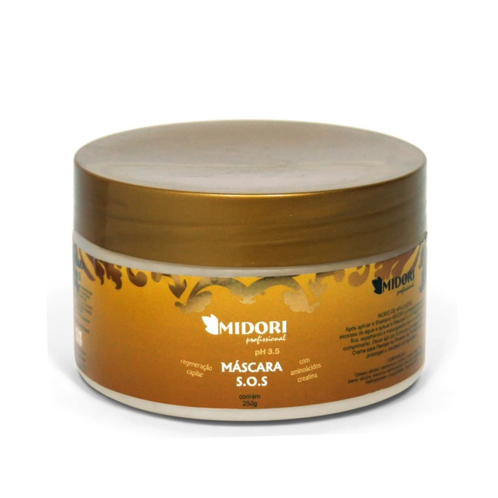 Máscara Intensiva S.o.s Restauradora 250g - Midori Profissional