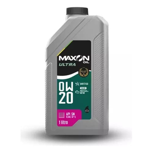 Óleo Sintético 0w20 Maxon Oil Ultra Api Sn 1 Litro