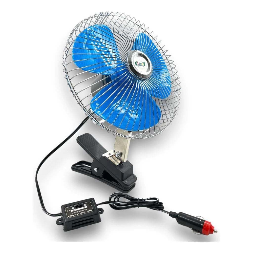 Ventilador Automotivo 12v/24v Caminhão Vans Trailer MotorHome Barco 8" Polegadas 20cm Silencioso Potente