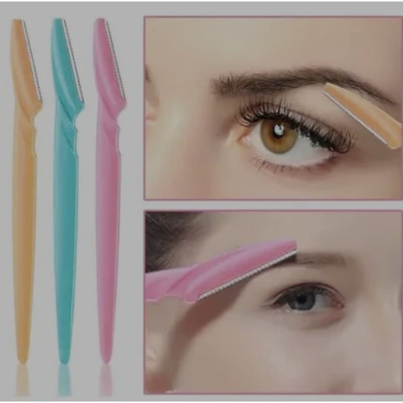 Kit Navalha Sobrancelha Design Precisão Removedor de Pelos Facial