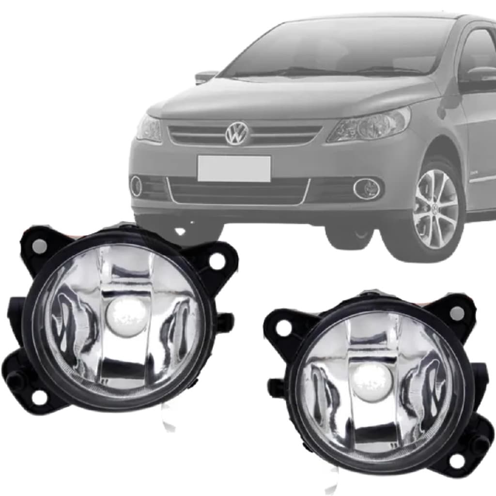 PAR FAROL AUXILIAR VW GOL SAVEIRO VOYAGE G5 GV 2009/2012 POLO 07/12 GOLF 06/13 FOX SPACEFOX 11/14