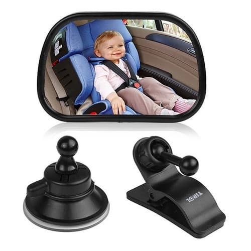 Espelho Interior Bebê Segurança Retrovisor Cadeirinha Carro