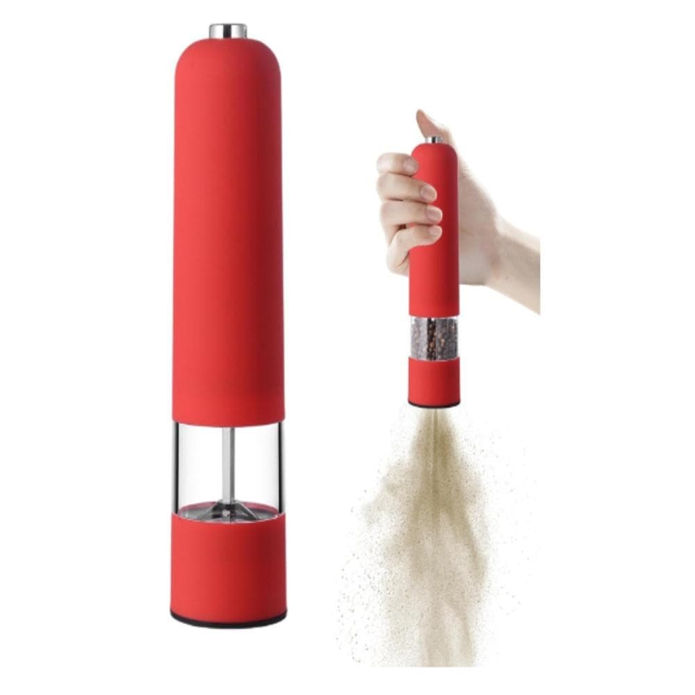 MOEDOR ELETRICO DE SAL GROSSO PIMENTA TEMPEROS ILUMINACAO GOURMET MASTER CHEF PROFISSIONAL