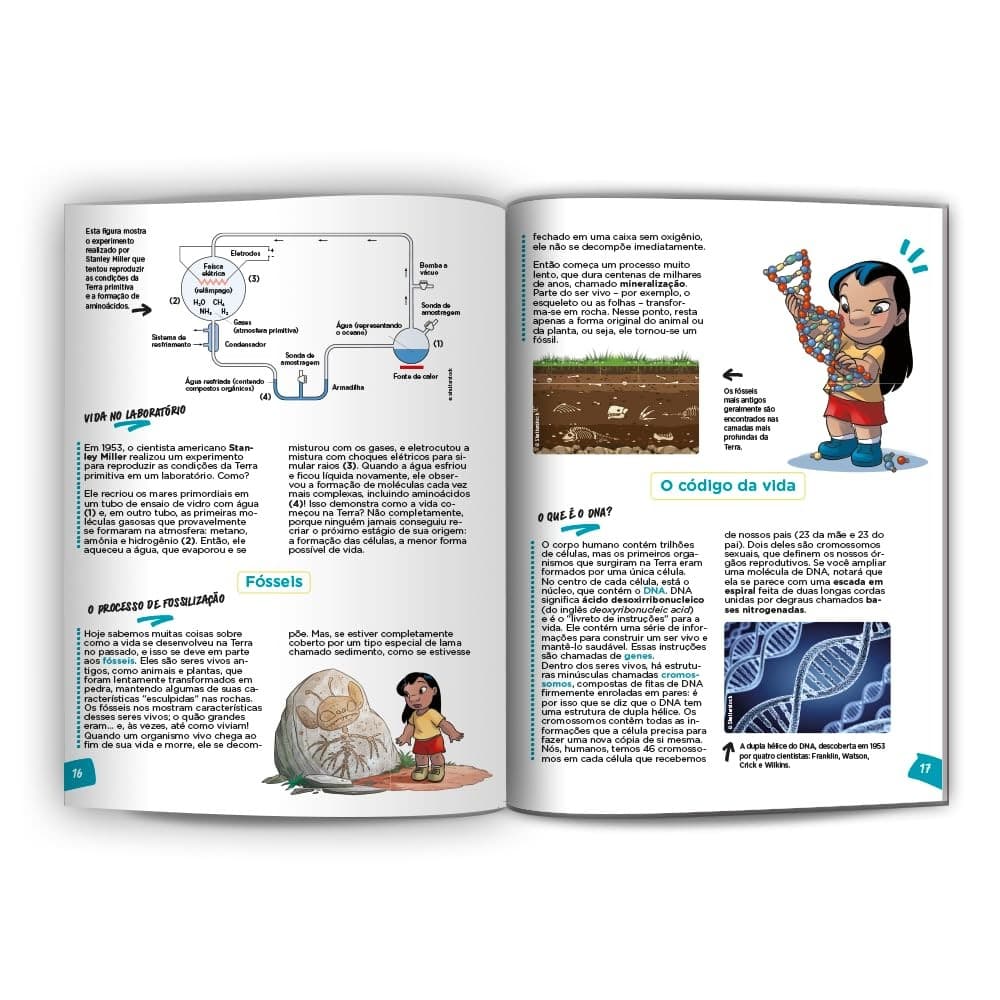 CIÊNCIA EM QUADRINHOS - GENÉTICA E EVOLUÇÃO - VIDA - VOLUME 1