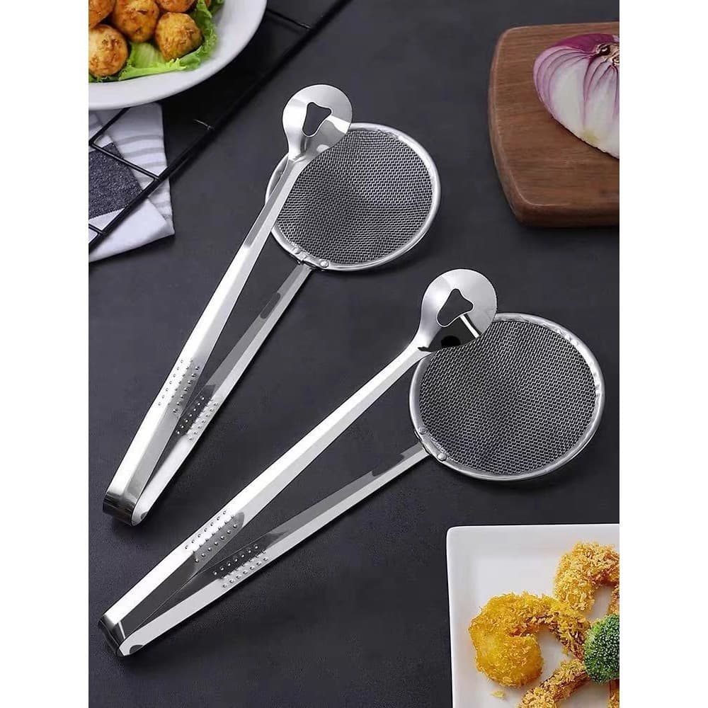 DE FRITURAS ESCUMADEIRA DE INOX COM PEGADOR/Escumadeira Para Fritura Com Pegador Em Inox Batata Frita