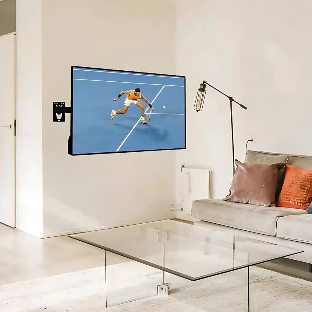 Suporte de TV Articulado 10 a 60 LED LCD 4K SmartTV Plasma 3D Universal para Parede Painel cor Preto