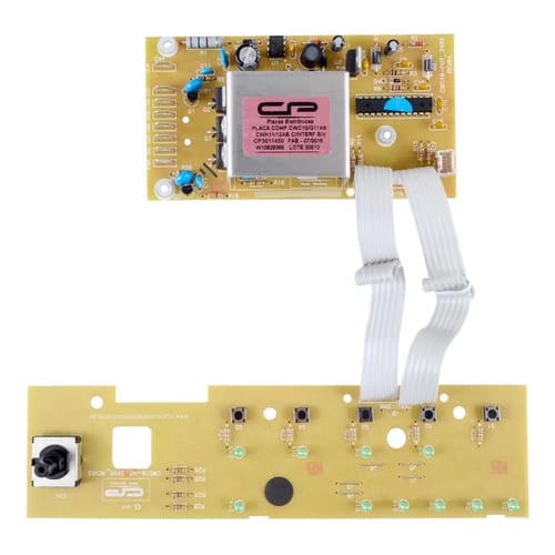 Placa Máquina de Lavar Consul CWC10AB/CWG11AB/CWK11AB com Interface Bivolt (3611450)