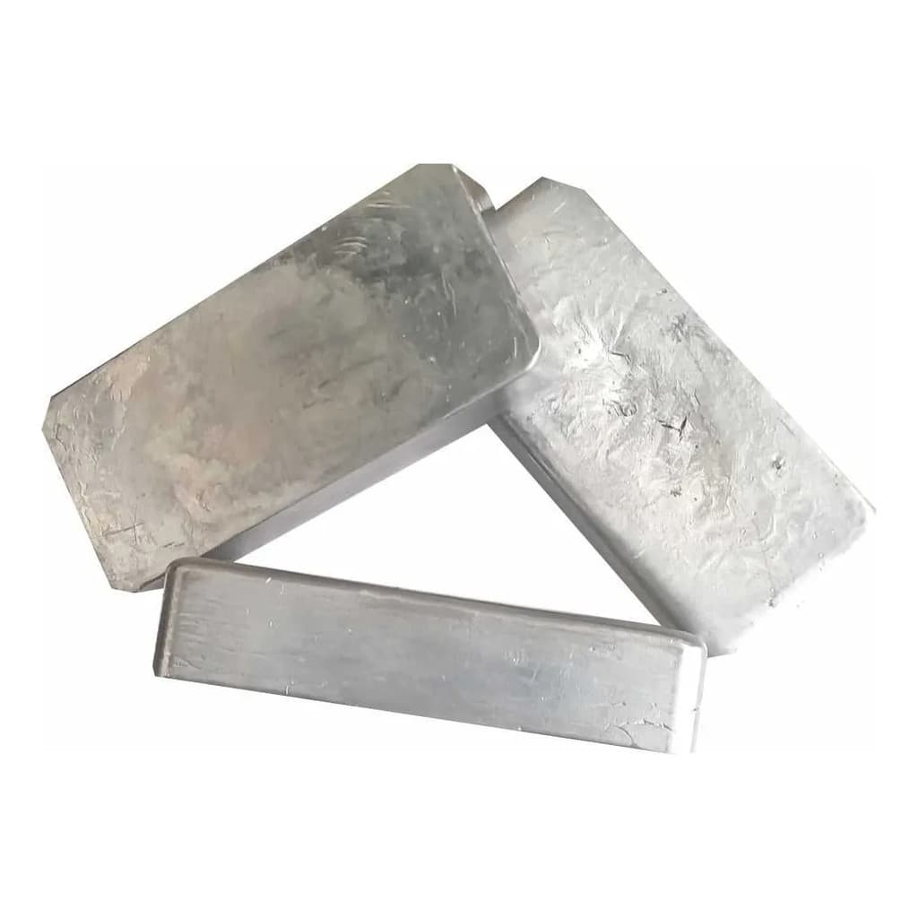 1kg Lingote De Chumbo Para Derreter Matéria Prima