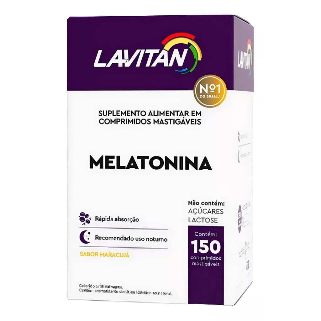 Melatonina Lavitan Maracujá 150 Comprimidos - Cimed