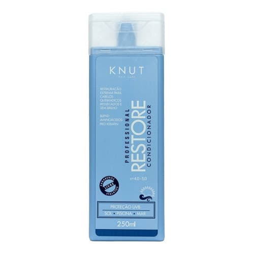 Knut Condicionador Restore Restauração E Proteção Solar