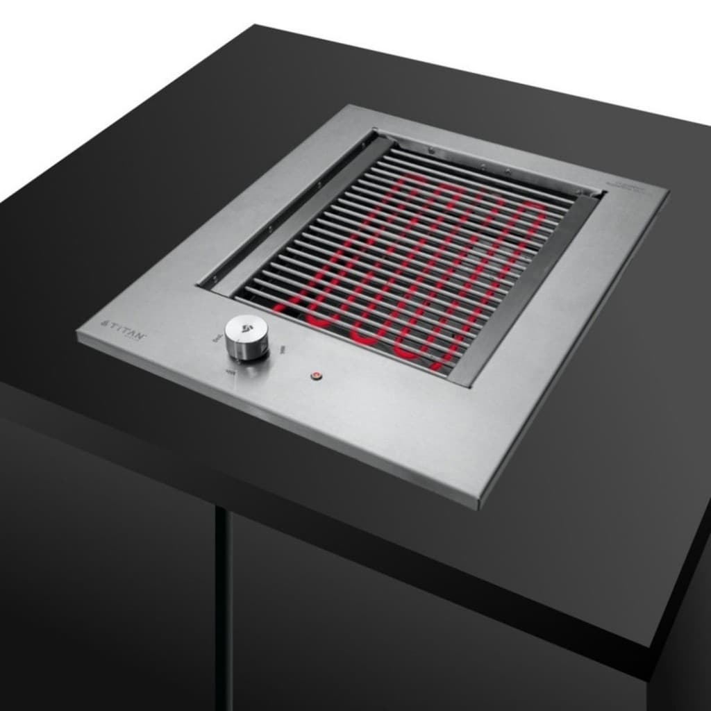 Churrasqueira Grill Elétrica Cooktop Diamond Fine 220v Titan