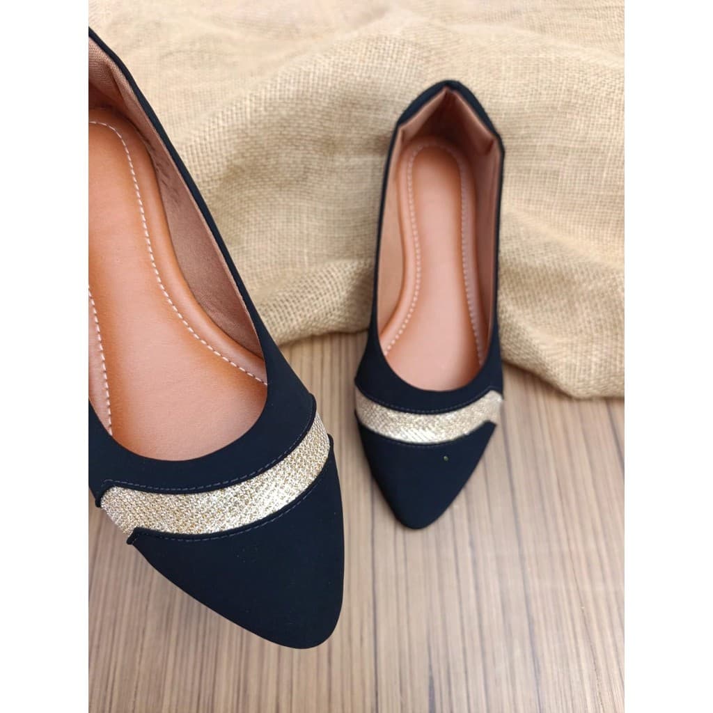 Sapatilha Feminina Strass Sapato Feminino Confortável Sandalia