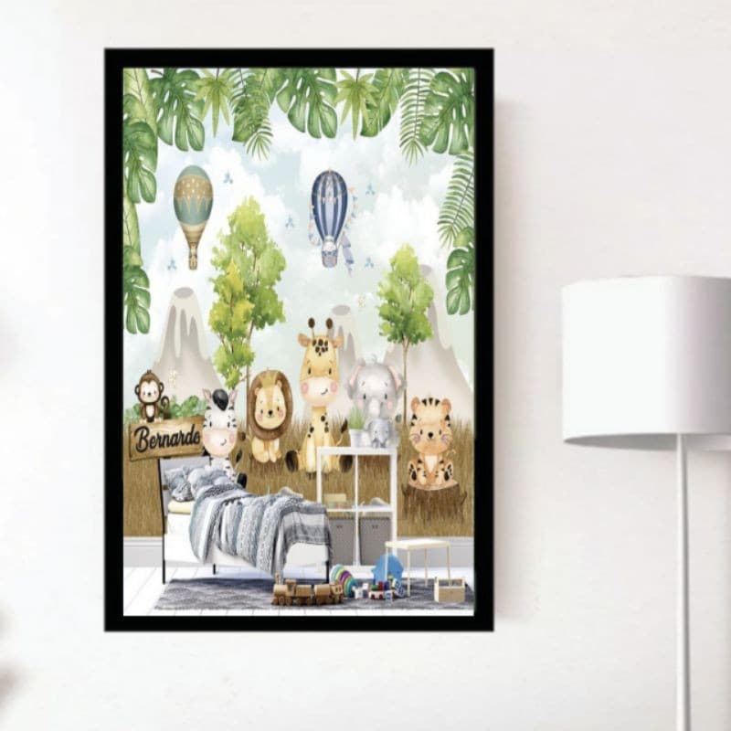 Conjunto de Quadros Decorativos Sala Quarto Quadro