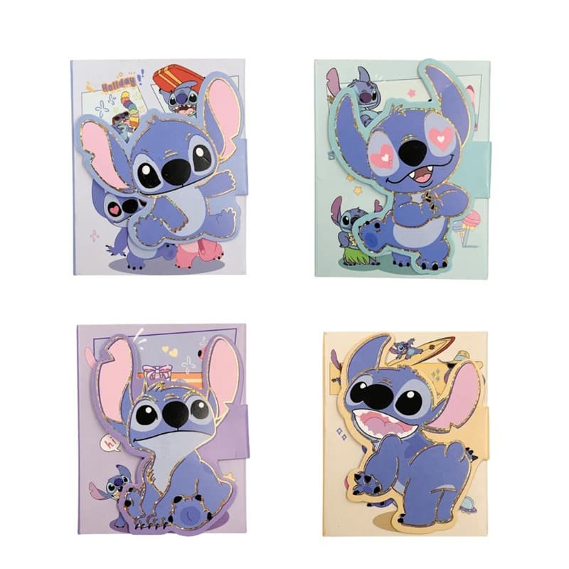 Bloco de Notas Adesivas (7,5x9,5cm) c/ 03 modelos Stitch