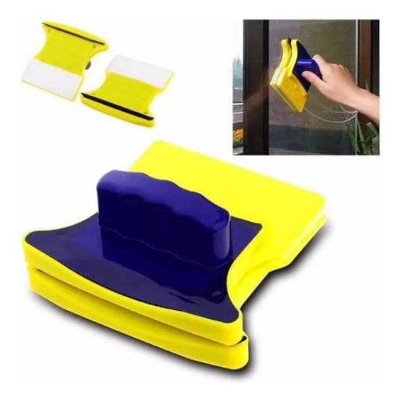 Limpador Magnético Limpa Vidro Espatula Para Limpar Vidro