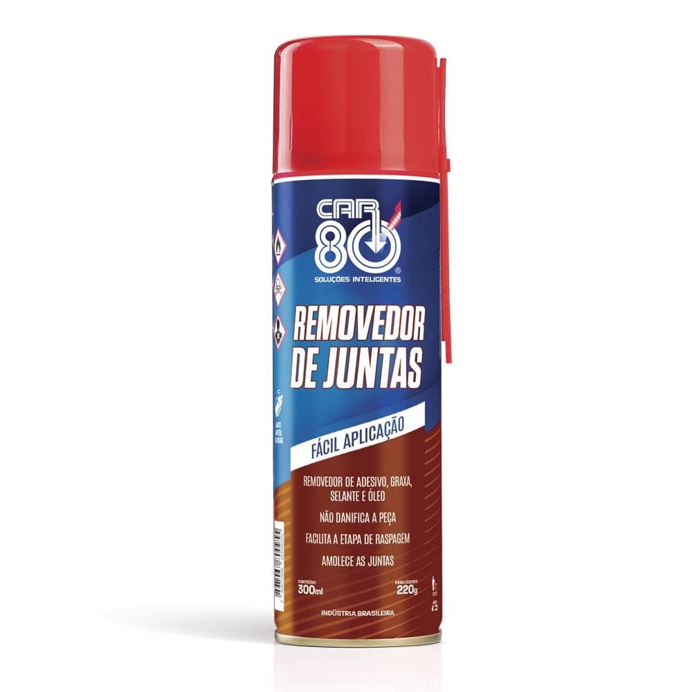 REMOVEDOR DE JUNTAS CAR80 REMOVE ADESIVOS GRAXA SPRAY 300ML