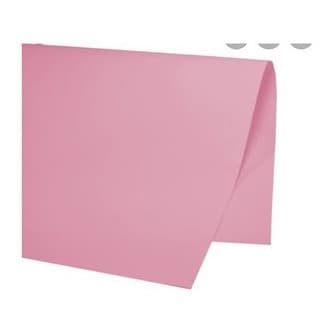 100 x Papel Cartolina Rosa Claro  48x66