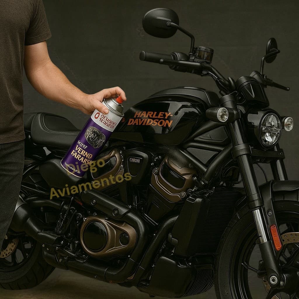 Spray Verniz de Motor de moto e carro Silicones Paulista 300ml / 180g