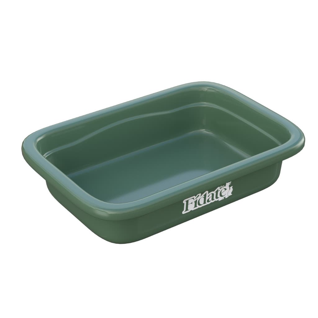 Bandeja Higiênica Para Gatos 8 Litros Fídate Caixa De Areia Grande Resistente Pet