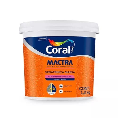 Veda Trinca Massa 1,2kg Coral Mactra