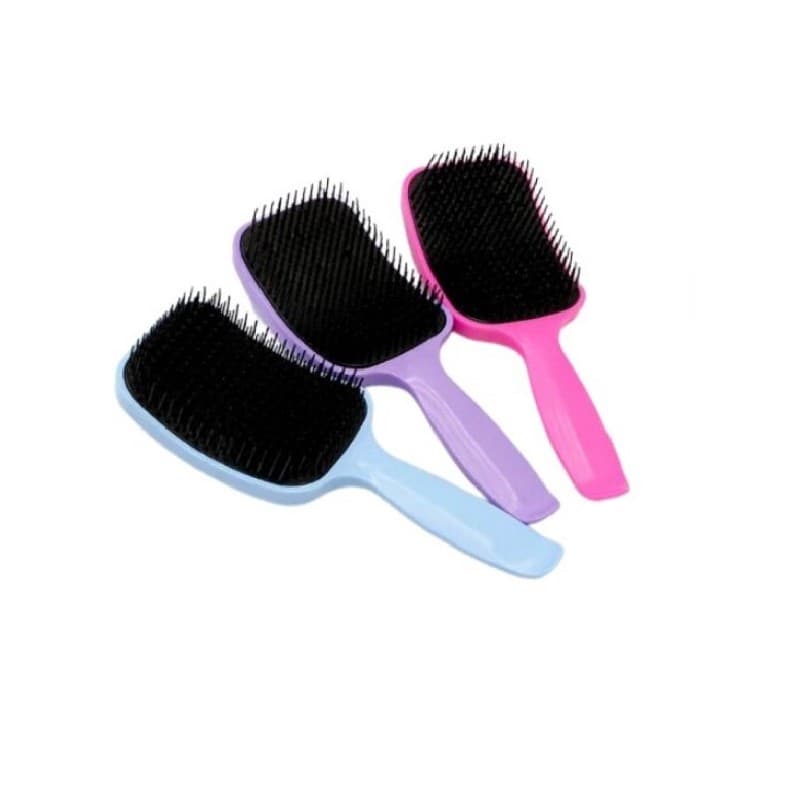 Opção 1 Escova De Desembaraçar Cabelo Várias Cores Top - Opção 2 Pente De Cabelo Escova Polvo Massagem  Beleza cabelo
