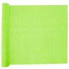 10X Papeis Crepom Verde Claro 48cm X 2 Metros