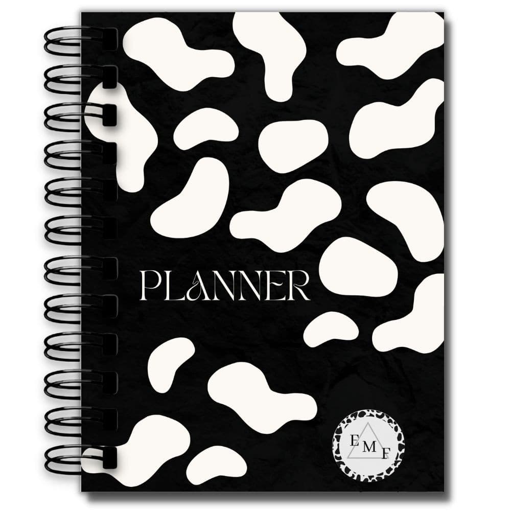 Agenda Planner Black Moo - EMF- Planejamento Estratégico - A5