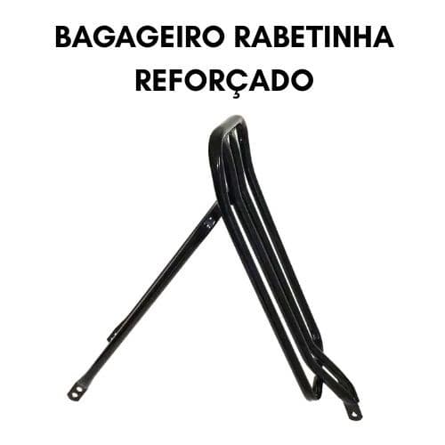 BAGAGEIRO TUBULAR RETO REFORÇADO