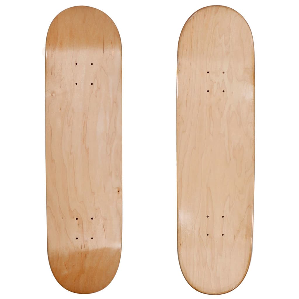2 Shapes De Skate Liso Cru Para Decoração Decorativo Prateleira Bancos Cadeiras Pintura