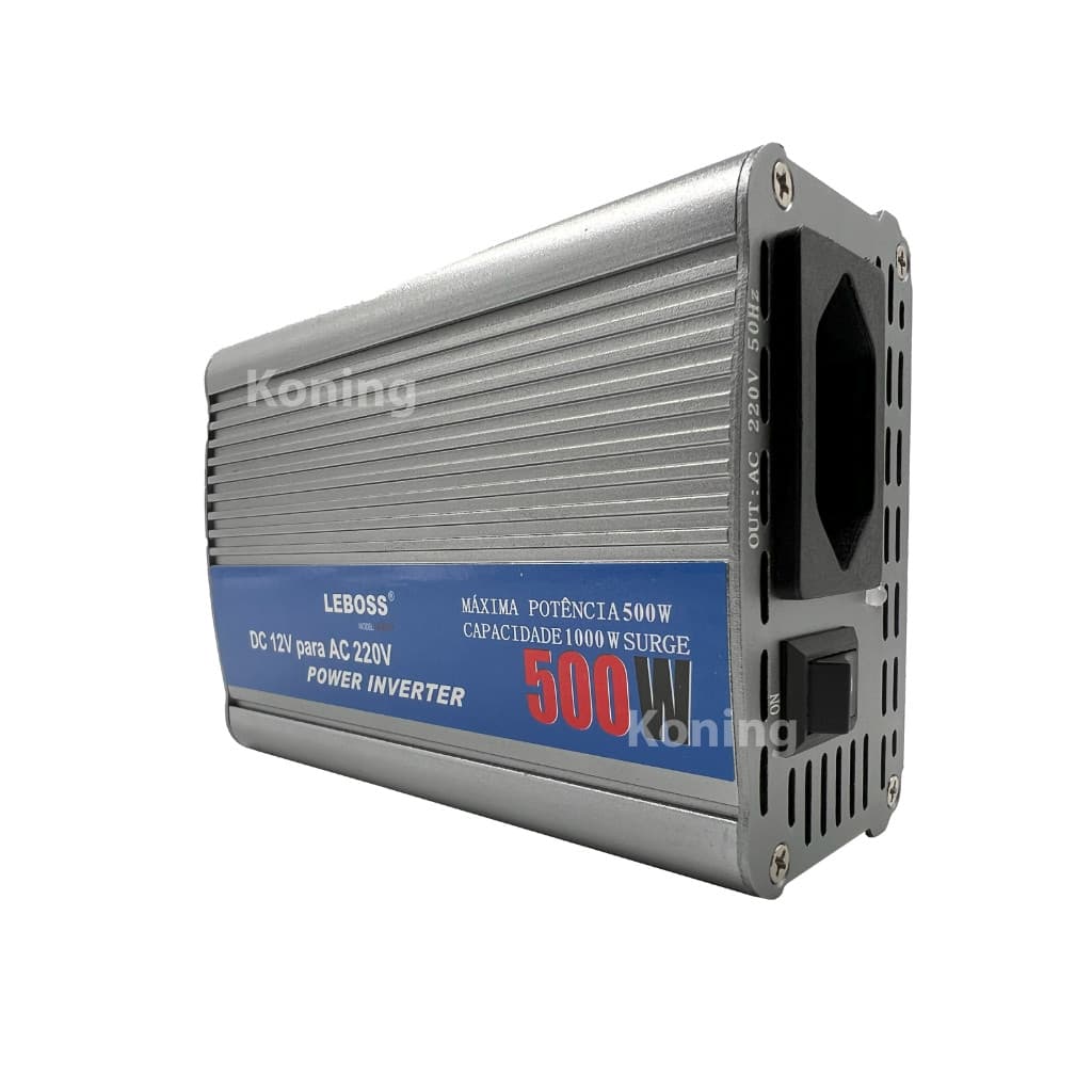 Inversor De Tensão 12v 220v 500w Conversor Veicular Carro