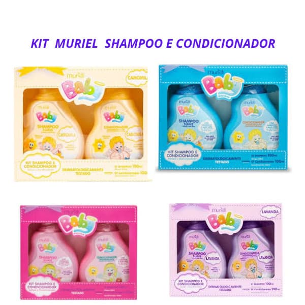 KIT   MURIEL  SHAPOO E CONDICIONADOR