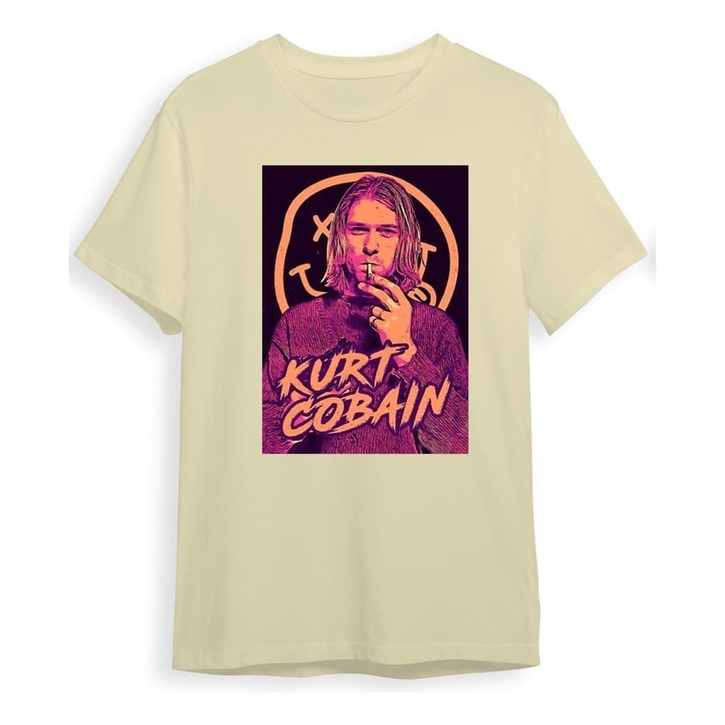 Camiseta Camisa Kurt Cobain Nirvana Grunge Anos 90 Rock