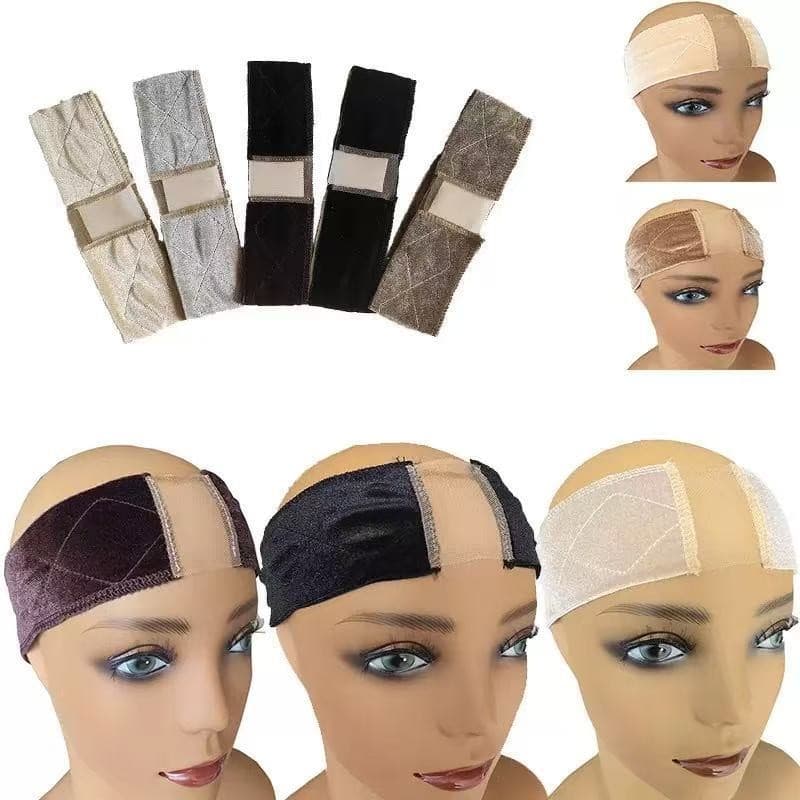 Faixa Hair Grip com Tela Lace Para Auxiliar na Fixação de Perucas Front Ajustável