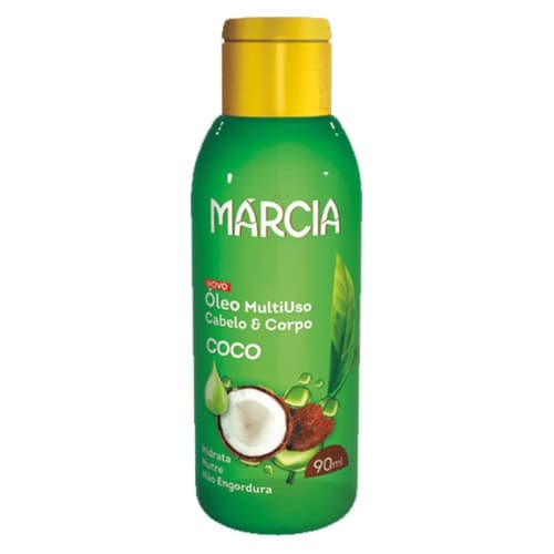 Óleo Corporal e Capilar Coco 90 ml Márcia