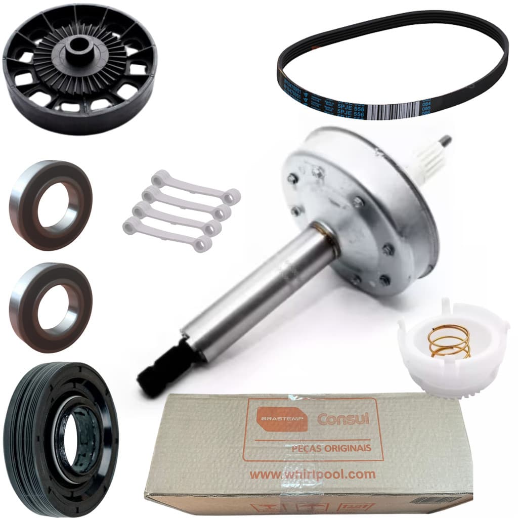 Kit Mecanismo Compativel Brastemp Cwb09 Cwh11 Bwk12 Bwj09 Bwt12 Bwr12 Cwh11 Cwc08 Cwh12 Cwk12 Cwg12