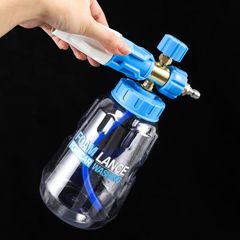 Lança De Espuma De Neve Para Lavagem De Carro , 1000ml , Pistola , Conector De 1/4 Espaços , Gerador , Canhão Lavadora D