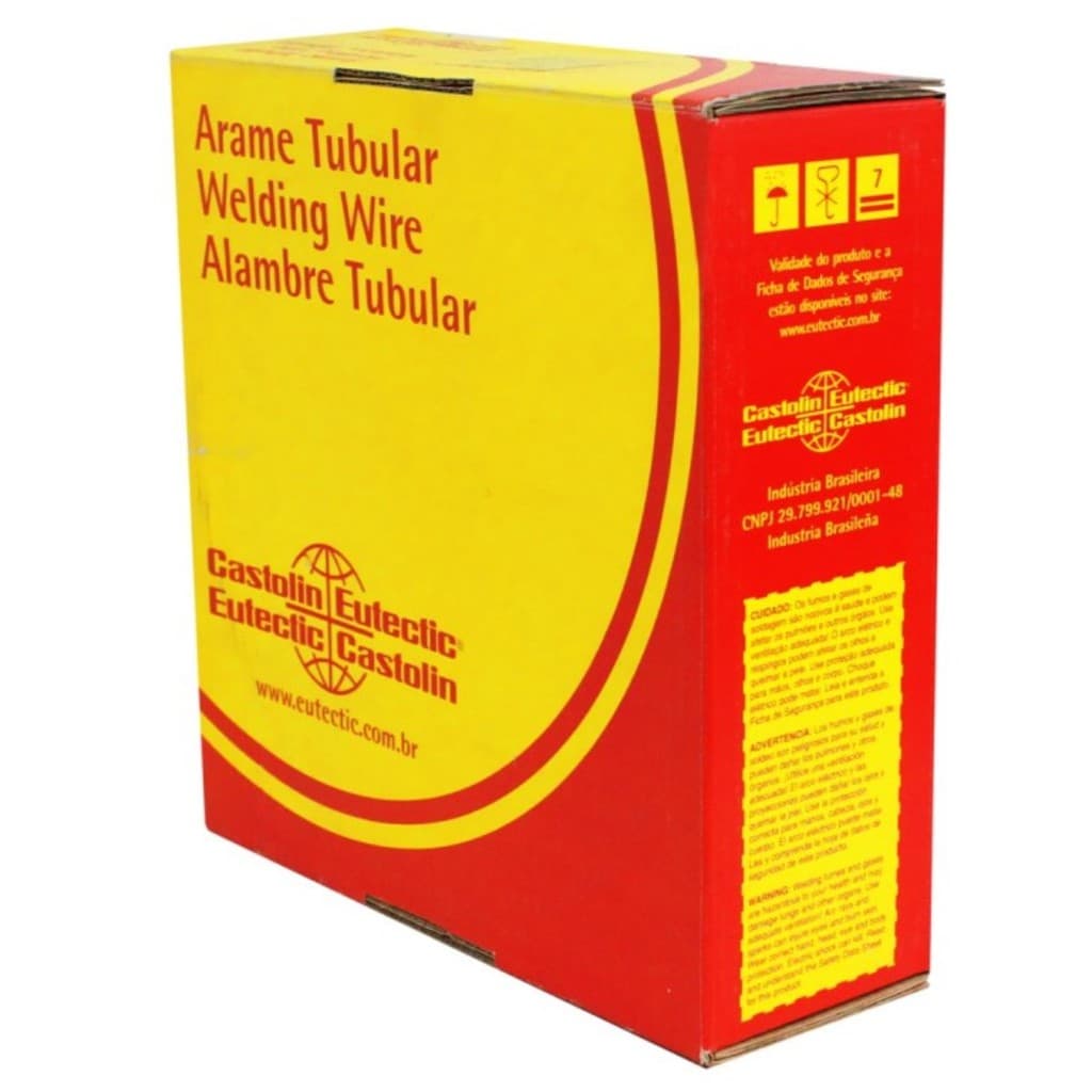 ARAME PARA SOLDA MIG/MAG SÓLIDO EUTECTIC AUTOMATEC 1851 1,2MM PARA RECUPERAÇÃO FERRO FUNDIDO 15KG