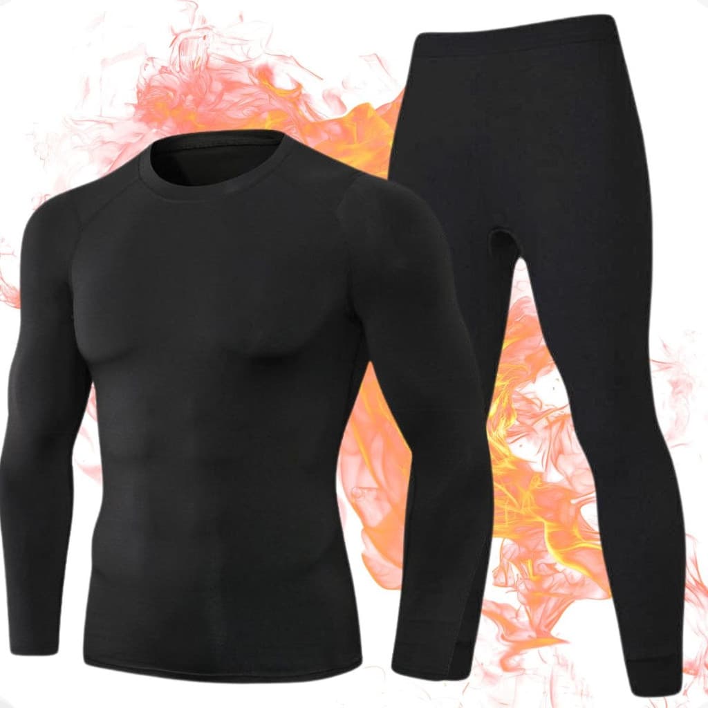 Conjunto Segunda Pele Camisa Calça Térmica Frio Intenso