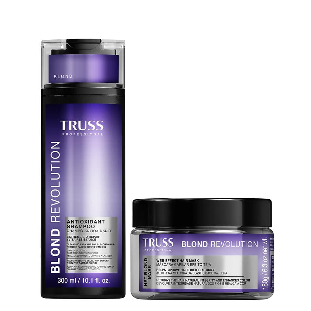 Truss Blond Revolution Kit Shampoo e Máscara 180g
