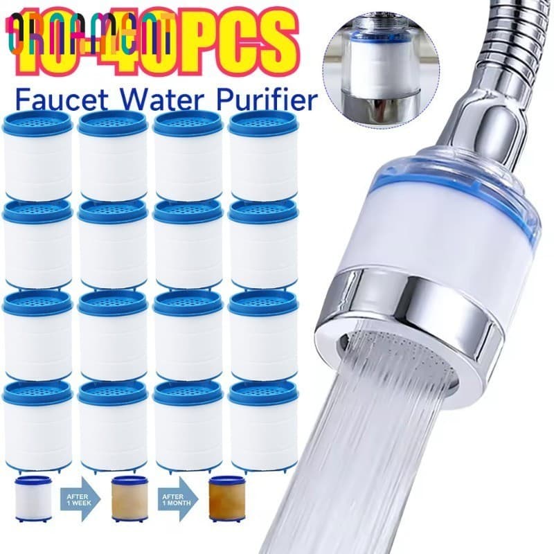Elementos De Filtro De Torneira De 10-40 Unidades-Cabeça De Pulverizador Purificador-Ferramentas De Banheiro De Cozinha