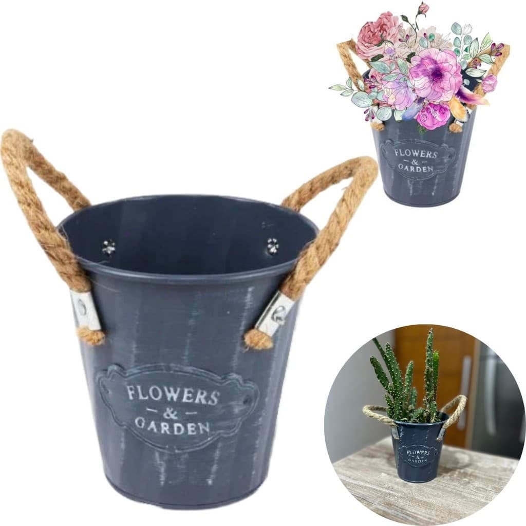 Vaso Vasinho Flowers Gardens  Vasinho Para Plantas Naturais E Artificiais Decoração Casa