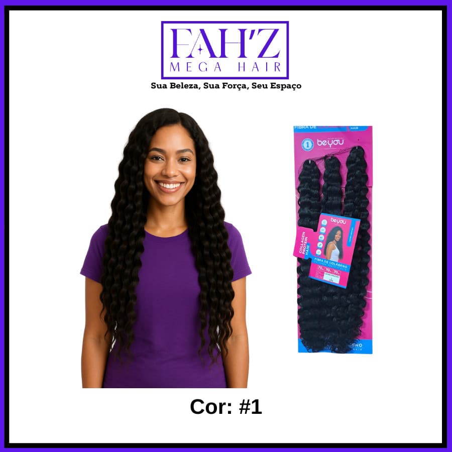 Cabelo Lacrei Crochet - Be You - 320g