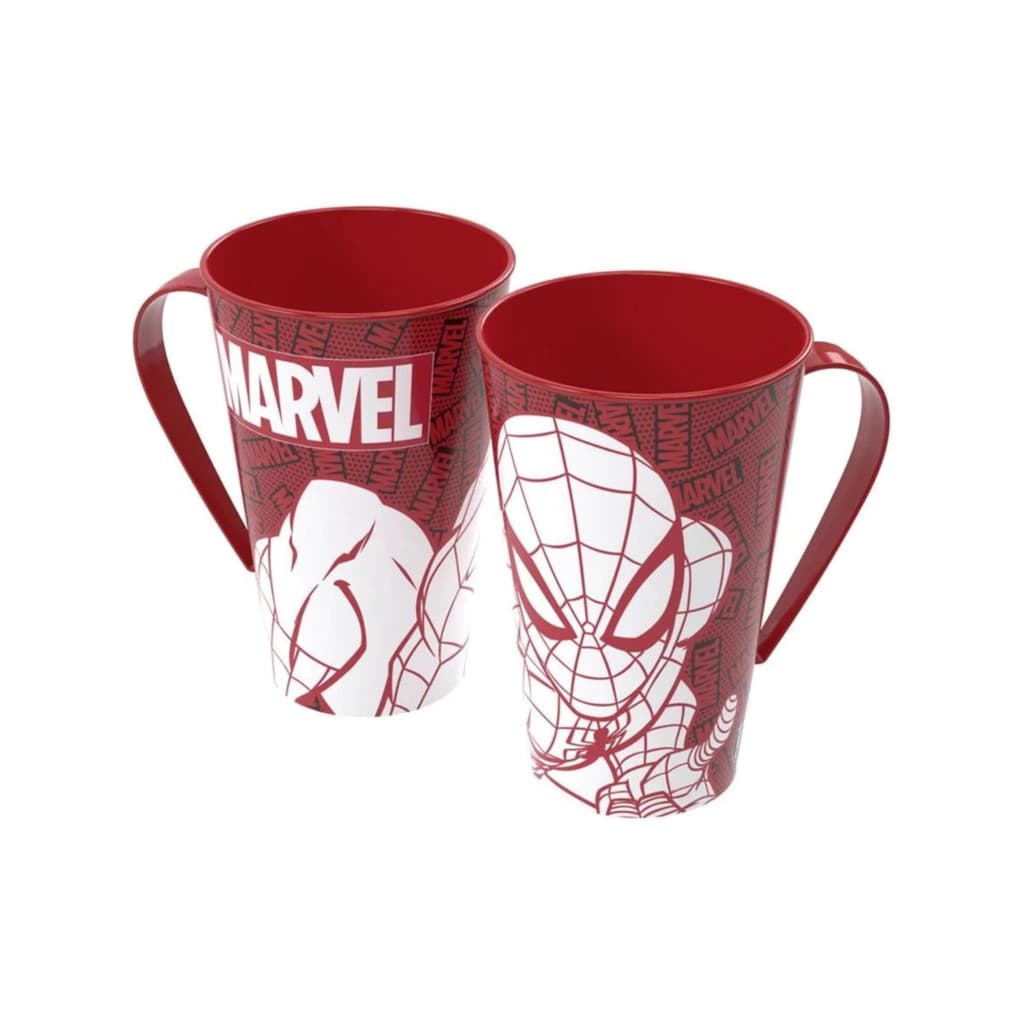 Caneca de Plástico 500 ml Homem Aranha