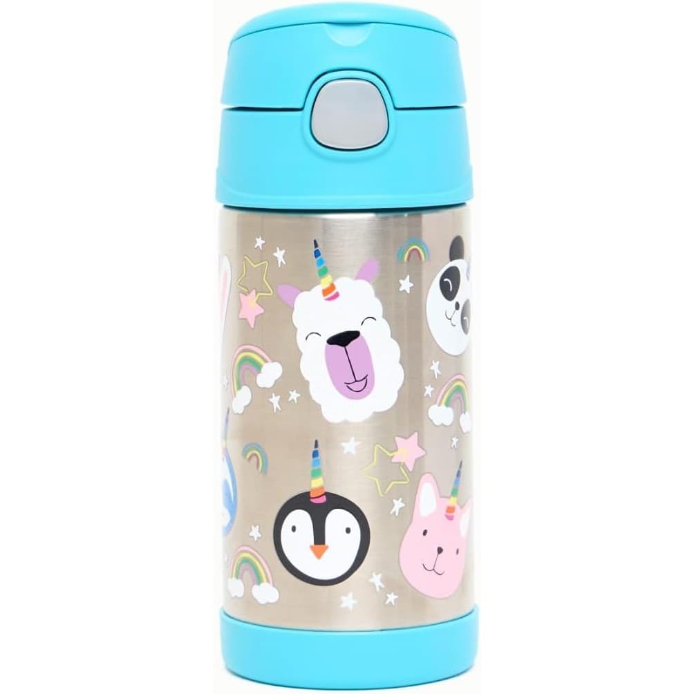 Garrafa Térmica Thermos Funtainer Unicórnio Colorido 355ml - Thermos